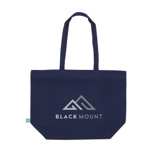 Sac à provisions recyclé avec longues poignées en toile biologique de qualité extra-lourde (320 g/m²), 100% tissée à plat 17