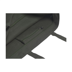 Sac à provisions recyclé avec longues poignées en toile biologique de qualité extra-lourde (320 g/m²), 100% tissée à plat 10