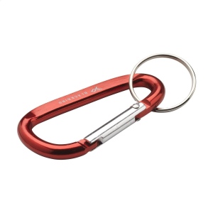 Mousqueton en aluminium recyclé avec porte-clés en métal (ne convient pas pour l'escalade) 3