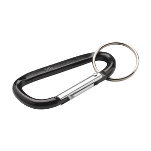 Mousqueton en aluminium recyclé avec porte-clés en métal (ne convient pas pour l'escalade) 5