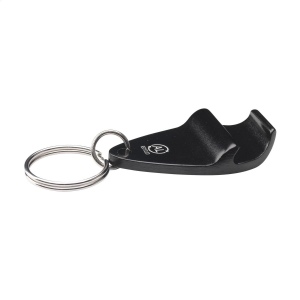 Décapsuleur en aluminium recyclé et porte-clés en métal 6