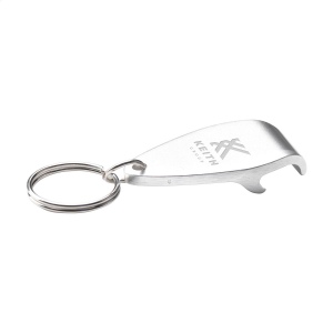 Décapsuleur en aluminium recyclé et porte-clés en métal 4