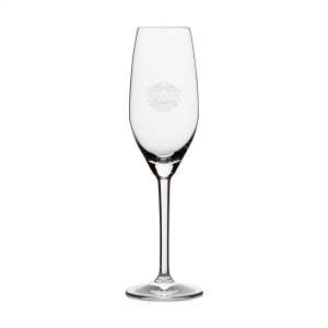 Verre à champagne classique en verre de cristal clair 2
