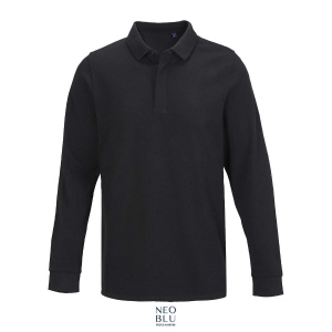 Polo patte cachée manches longues homme - NEOBLU OWEN LSL MEN 4