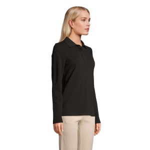 Polo patte cachée manches longues femme - NEOBLU OWEN LSL WOMEN 12