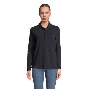 Polo patte cachée manches longues femme - NEOBLU OWEN LSL WOMEN 3
