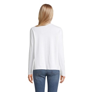 Tee-shirt femme col rond manches longues - MONARCH WOMEN 42