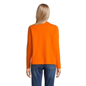Tee-shirt femme col rond manches longues - MONARCH WOMEN 45
