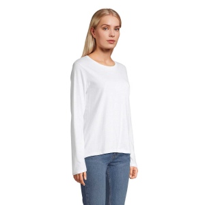 Tee-shirt femme col rond manches longues - MONARCH WOMEN 52