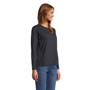 Tee-shirt femme col rond manches longues - MONARCH WOMEN 59