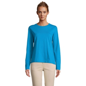 Tee-shirt femme col rond manches longues - MONARCH WOMEN 7