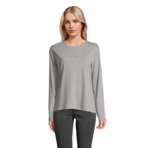 Tee-shirt femme col rond manches longues - MONARCH WOMEN 4