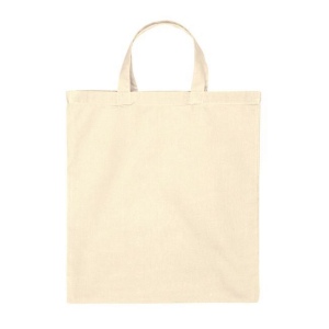 Sac de transport en coton à poignées courtes