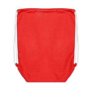 Sac à dos en coton avec fond plié 7