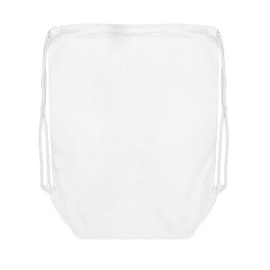 Sac à dos en coton avec fond plié 4