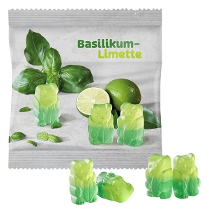 Oursons VEGAN au basilic &amp; citron vert, sachet conventionnel