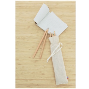 Etui coton 12 crayons couleur (+Sérigraphie TB31) 2