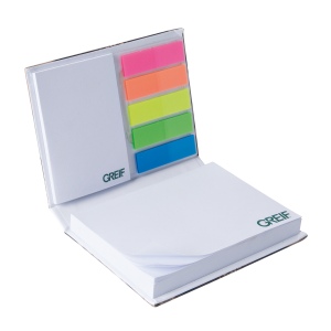 Bloc 100 f. adhesives sur cde