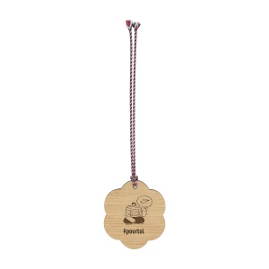 Decoration suspendue bambou fr (+Gravure laser LA21)