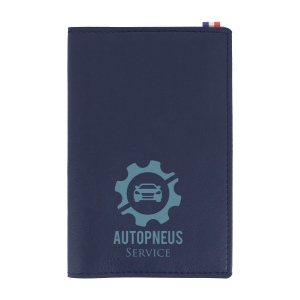 Porte-carte grise couture fr (+Sérigraphie GO61) 3