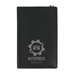 Porte-carte grise couture fr (+Sérigraphie GO61)