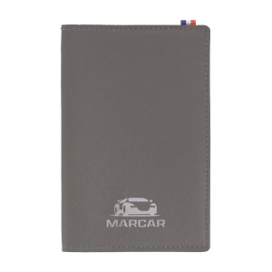 Porte-carte grise couture fr (+Marquage à chaud MC11) 2