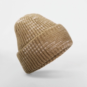 Bonnet à patch en grosse mailles 3