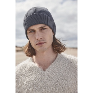 Bonnet en coton biologique avec patch technique 7