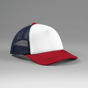 Casquette trucker 5 panneaux multicolor 4