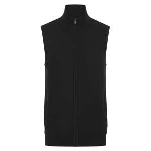 Pull zippé sans manches pour homme 2