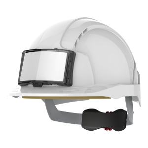 Casque de sécurité EVOLite® avec porte badge, ventilé, serrage crémaillère 7
