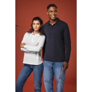 Polo piqué manches longues Bio180 homme 17