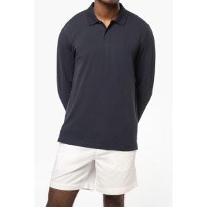 Polo piqué manches longues Bio180 homme 18