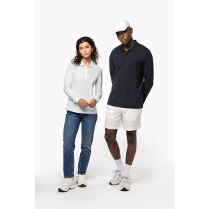 Polo piqué manches longues Bio180 homme 10