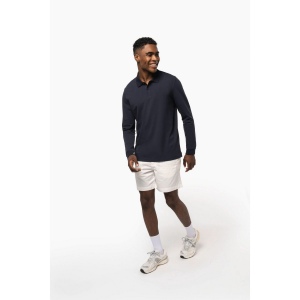 Polo piqué manches longues Bio180 homme 12