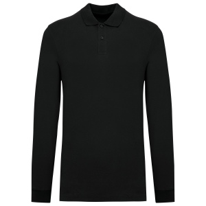 Polo piqué manches longues Bio180 homme 4