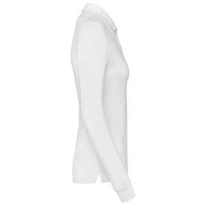 Polo piqué manches longues Bio180 femme 18