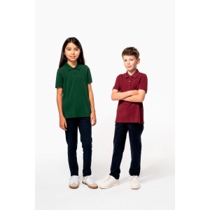 Polo piqué Bio180 enfant 12