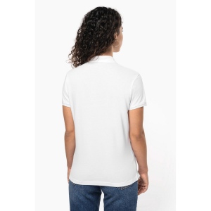 Polo piqué manches courtes femme 8