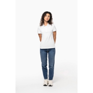 Polo piqué manches courtes femme 11