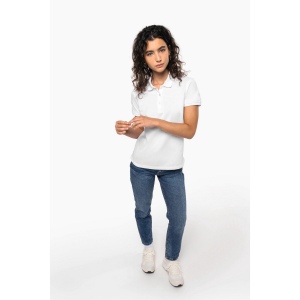 Polo piqué manches courtes femme 12
