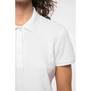 Polo piqué manches courtes femme 14