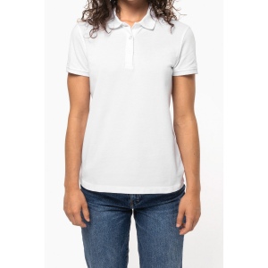 Polo piqué manches courtes femme 16