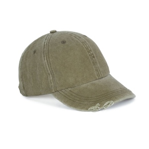 Casquette vintage effet déchiré - 6 panneaux 40