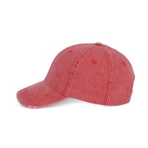 Casquette vintage effet déchiré - 6 panneaux 45