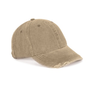Casquette vintage effet déchiré - 6 panneaux 48