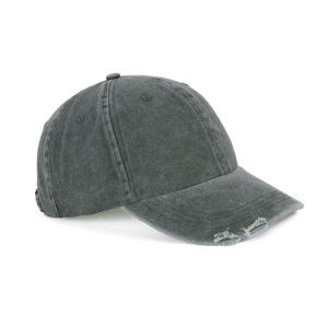 Casquette vintage effet déchiré - 6 panneaux 50