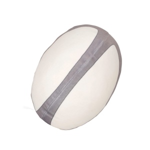 Ballon de rugby zippé