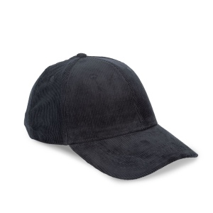 Casquette écoresponsable en velours côtelé 6 panneaux unisexe 16