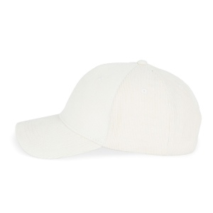 Casquette écoresponsable en velours côtelé 6 panneaux unisexe 19